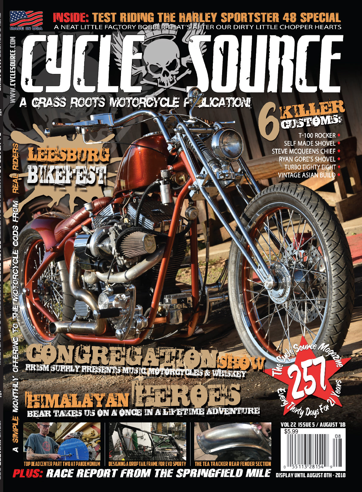 AUGUST 2018 - ISSUE 257