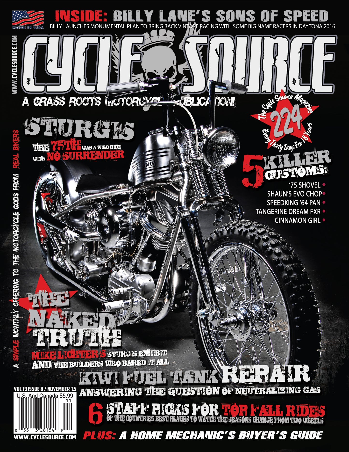 NOVEMBER 2015- ISSUE 224