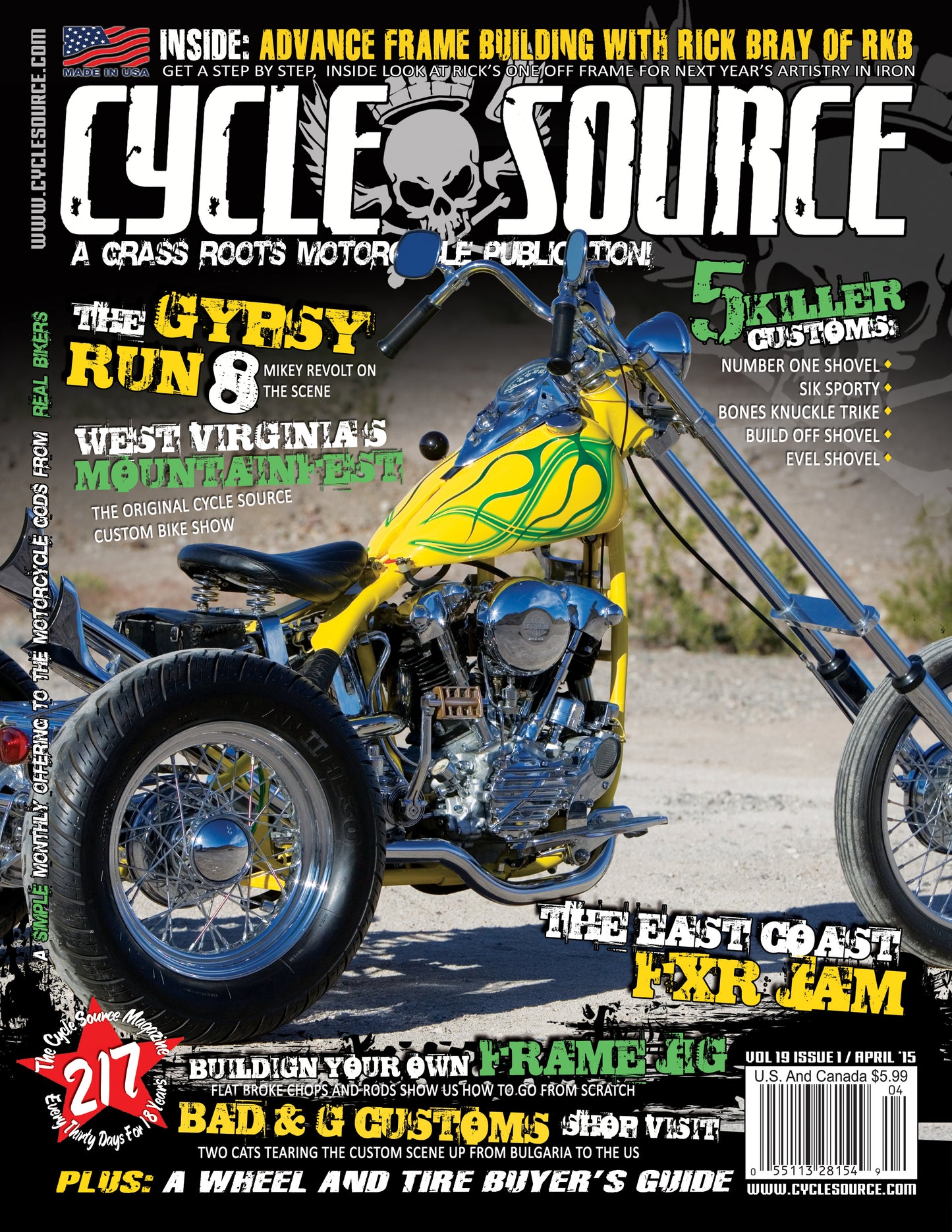 APRIL 2015 - ISSUE 217