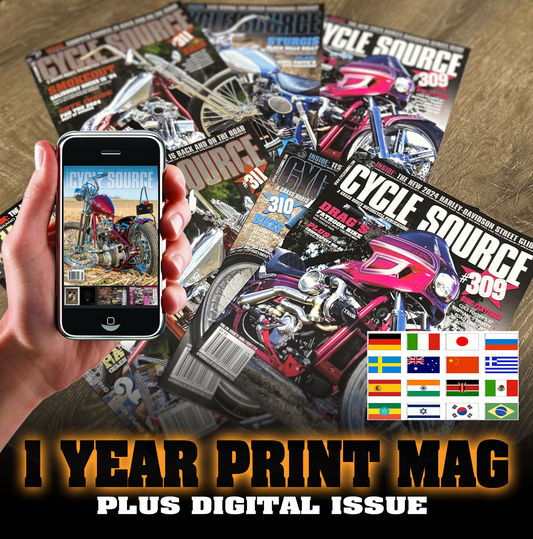1YR 6 ISSUE INTERNATIONAL PRINT Subscription