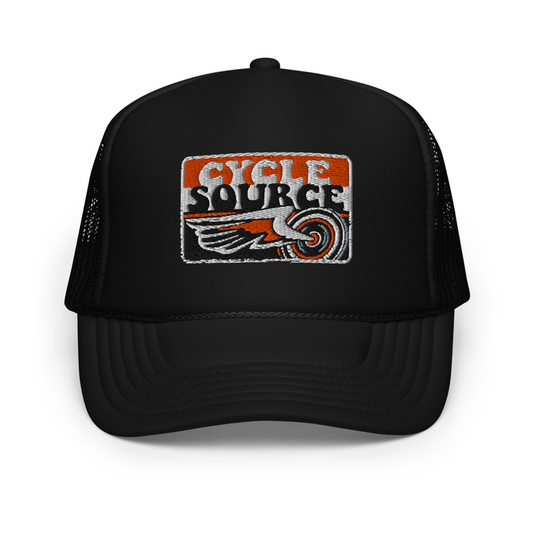 Cycle Source Wings Foam trucker hat