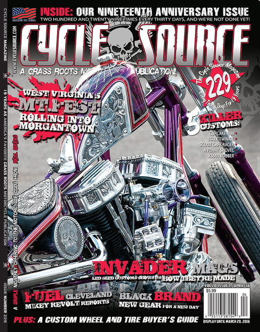 APRIL 2016 - ISSUE 229